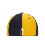 Cappello Trapstar Irongate ad arco aderente – Blu scuro Giallo1
