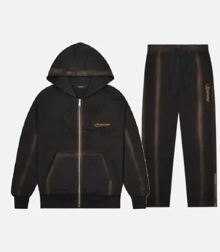 Chandal Negro Lavado Con Cremallera Trapstar Hyperdrive 3 430x491 1 Chandal Negro Lavado Con Cremallera Trapstar Hyperdrive 3 430x491 1
