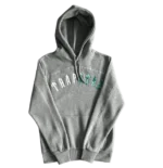 Felpa con cappuccio Trapstar Irongate Chenille Arch grigia
