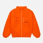 Giacca Trapstar Hyperdrive Ripstop City arancione con cerniera