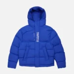 Giacca imbottita con cappuccio Trapstar Decoded Blu