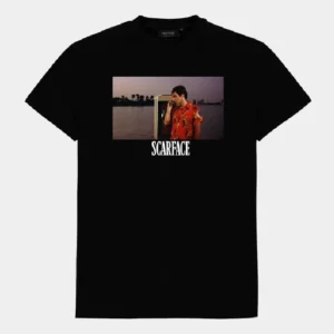 Maglietta Trapstar X Scarface Nera
