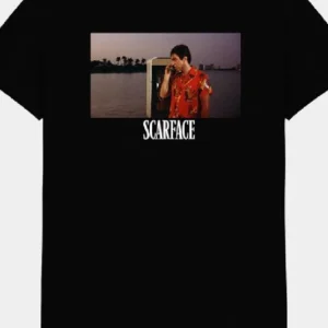 Maglietta Trapstar X Scarface Nera