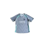 Maglietta da calcio Trapstar grigia blu mare