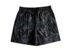 Pantaloncini Trapstar lavati ad arco neri