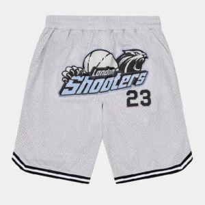 Pantaloncini da basket Trapstar Shooters SS23 Grigio Blu
