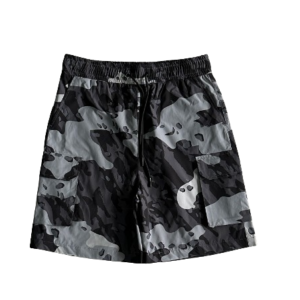 Pantaloncini mimetici Trapstar neri