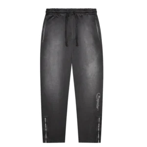 Pantaloni Trapstar Hyperdrive nero grigio da uomo
