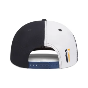 Trapstar Irongate Hat Arch Snapback – Blu marino Bianco