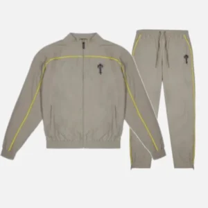 Tuta Irongate T Shellsuit Trapstar Grigio Giallo