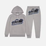 Tuta grigia con cappuccio Trapstar Shooters